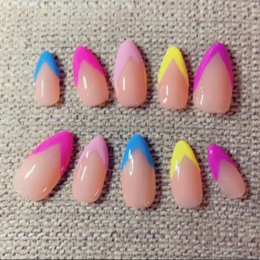 Glue on nails